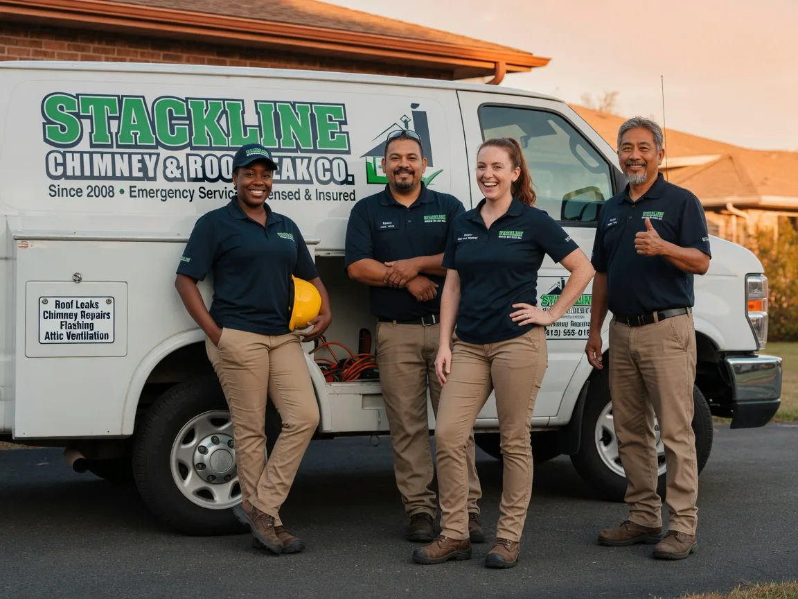 Chimney flashing repair company in Jamison, PA